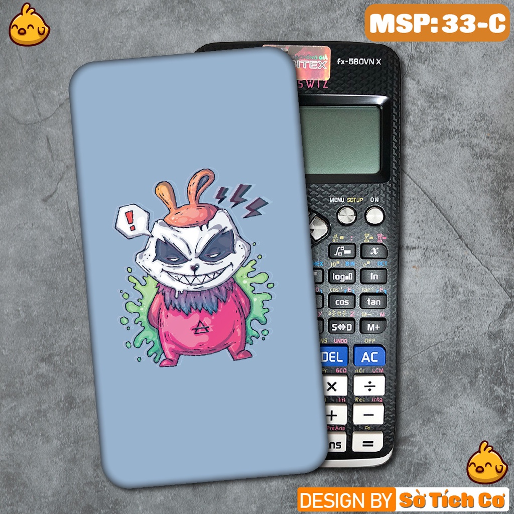 Miếng decal dán máy tính fx-570, fx-580, fx-880, Casio, Vinacal,... Monster MSP: 33