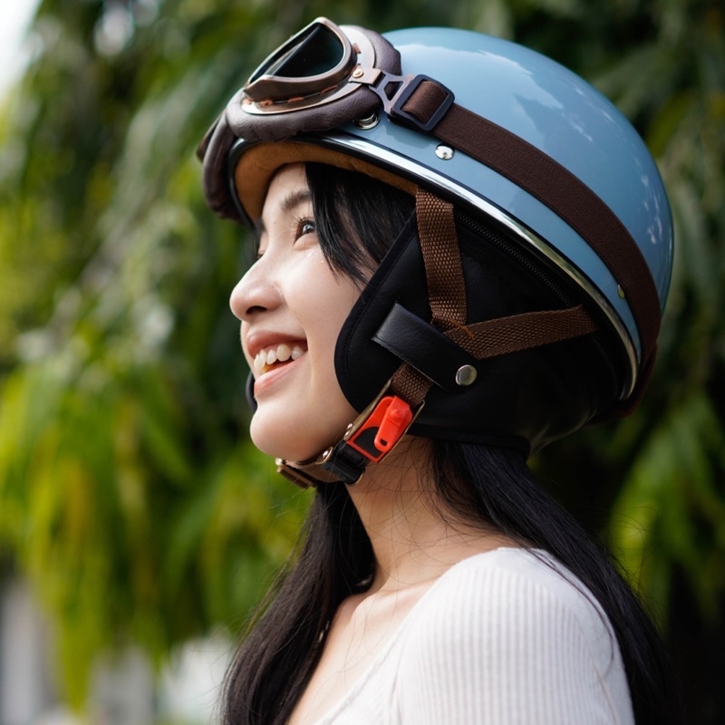Kính Phi Công cho nón bảo hiểm - GOGGLE PILOT - Vintage Style - Sản phẩm cao cấp - Bảo hành 1 năm