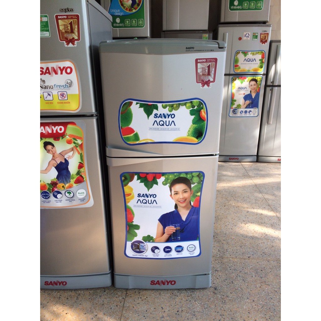 Tủ Lạnh Sanyo 123l không đóng tuyết qua sử dụng