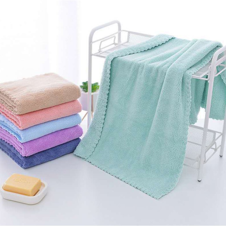 KHĂN MẶT LÔNG CỪU XUẤT HÀN siêu mềm kích thước 30 x 50cm - HV Store 542