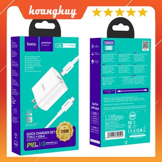 Sạc nhanh PD 20W / QC3.0 HOCO C80