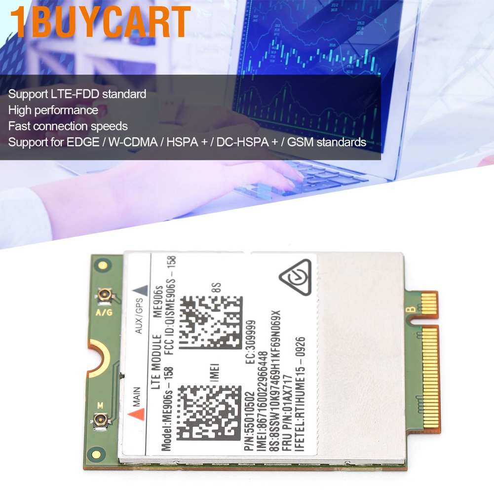 Mô đun LTE cho LENOVO THINKPAD/ HUAWEI ME906S 158 WWAN 4G 01AX717 tiện lợi
