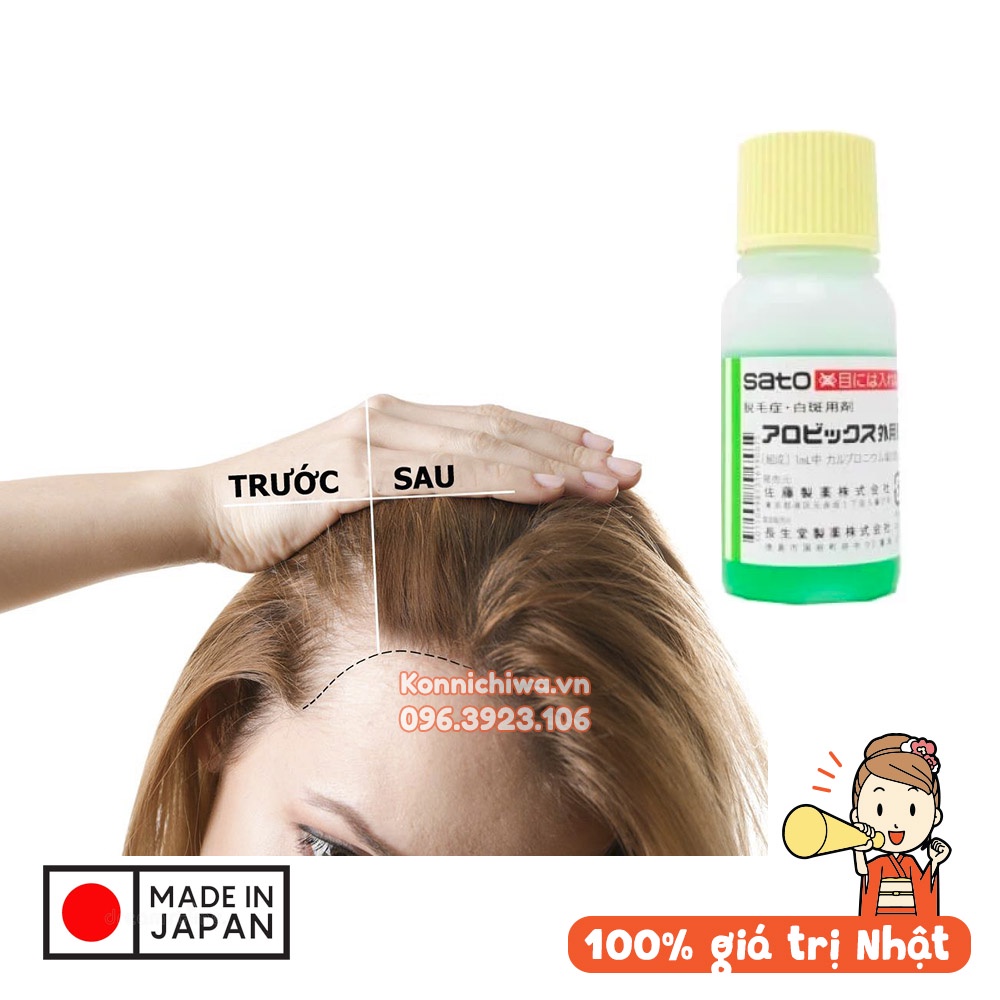 Tinh chất dưỡng tóc SATO 30ml | Hàng nội địa Nhật