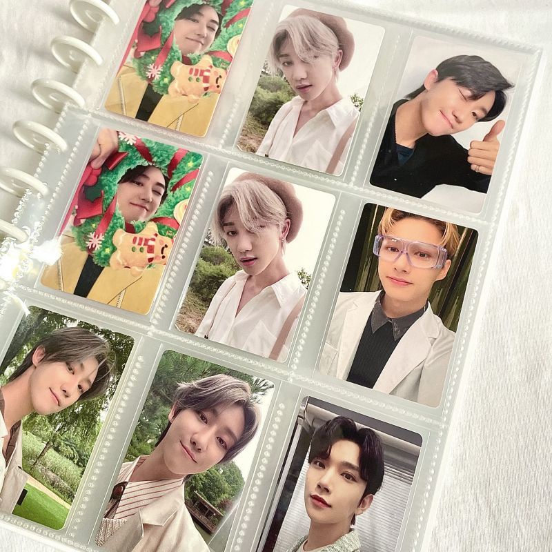Sổ Còng Binder Album Đựng Thẻ A4 11 Vòng Tiện Lợi