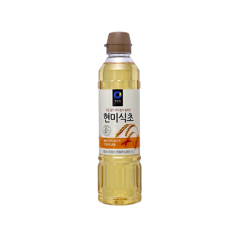 &lt;HOT&gt; Dấm gạo nâu Daesang Hàn Quốc 500ml