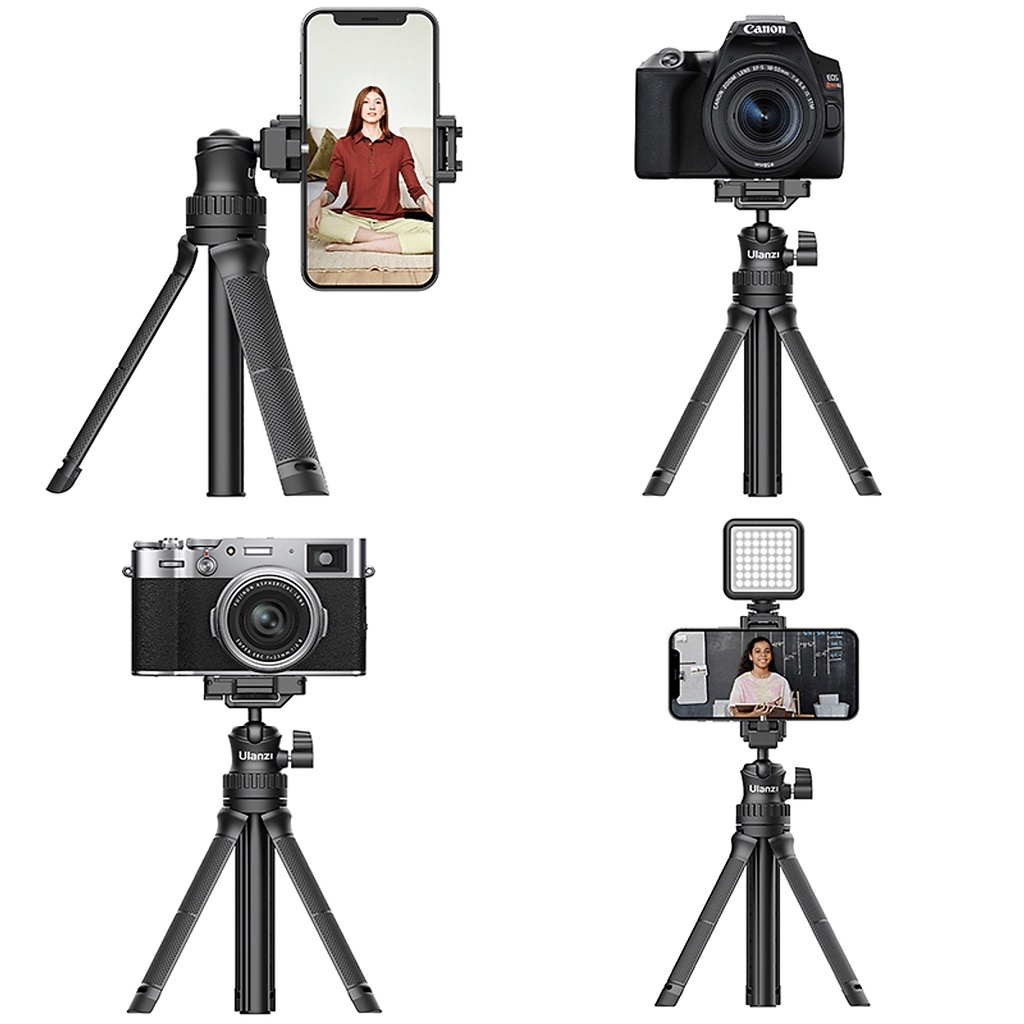Tripod Kiêm Gậy Chụp Hình Đa Năng Dành Cho Smartphone, DSLR, Gopro | Ulanzi MT-34