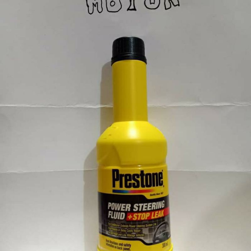 Prestone Power Steering Liquid + Stop Leak