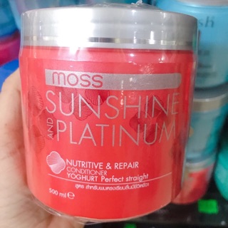 Dầu hấp moss sunshine and platinum protection-volume conditioner 500ml