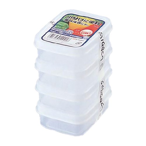 Set 4 hộp nhựa nhí Nakaya đựng nước chấm, thực phẩm có mùi 100ml Nhật Bản - Tetuchan Store
