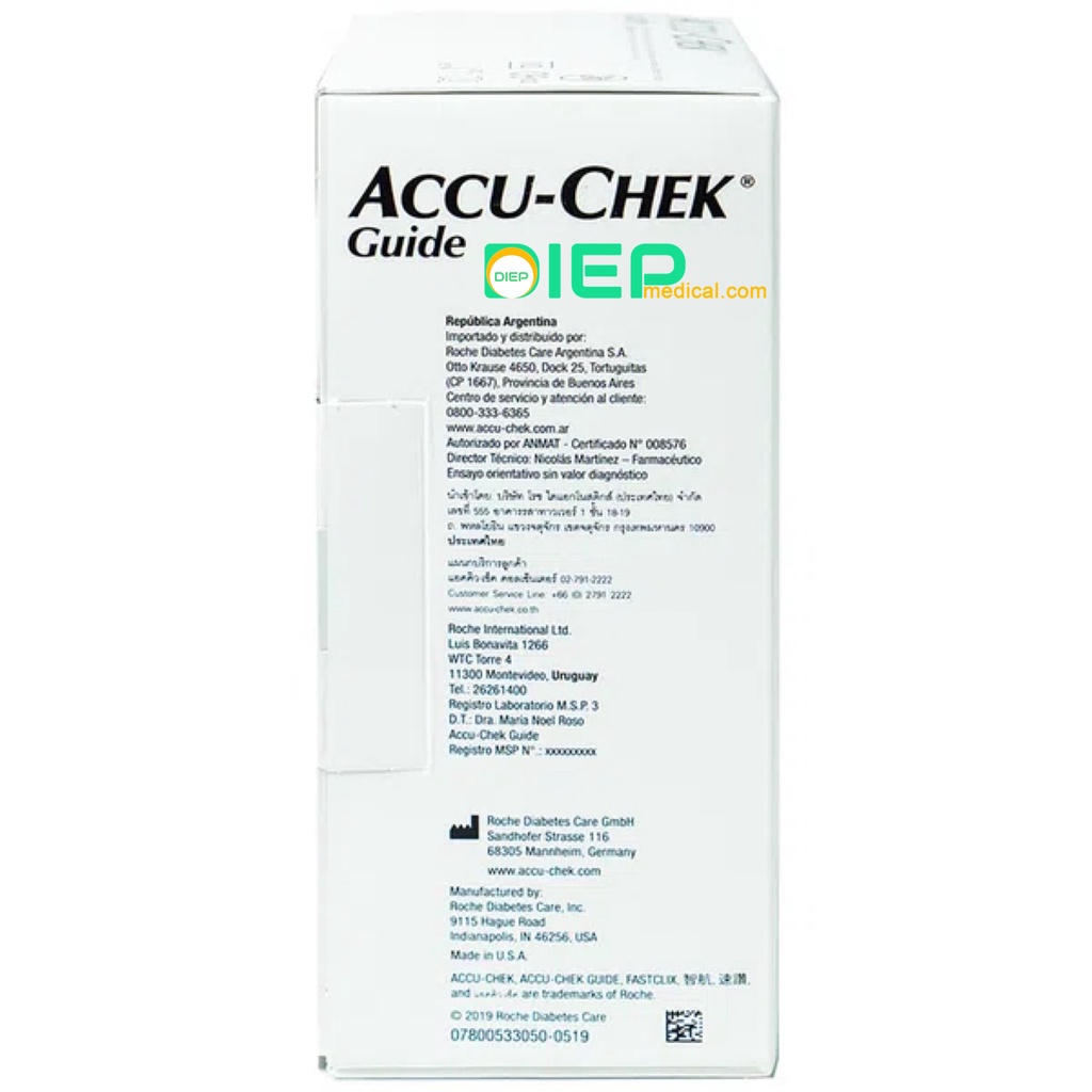 ✅ ACCU CHEK GUIDE - Máy thử đường huyết chính hãng ACCU-CHEK GUIDE (Chính hãng - Đức)