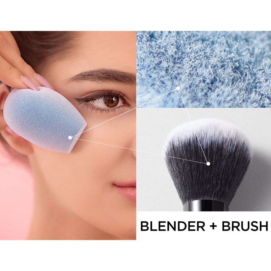 MÚT TRANG ĐIỂM THẦN THÁNH JUNO CO USA MICROFIBER FUSION SPONGE