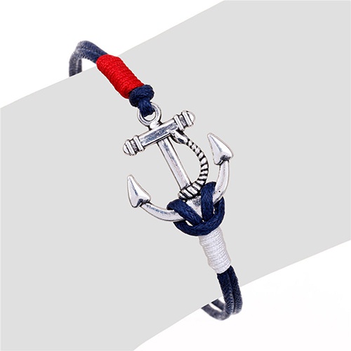 Vòng đeo tay mặt hình mỏ neo độc đáo cho nữ