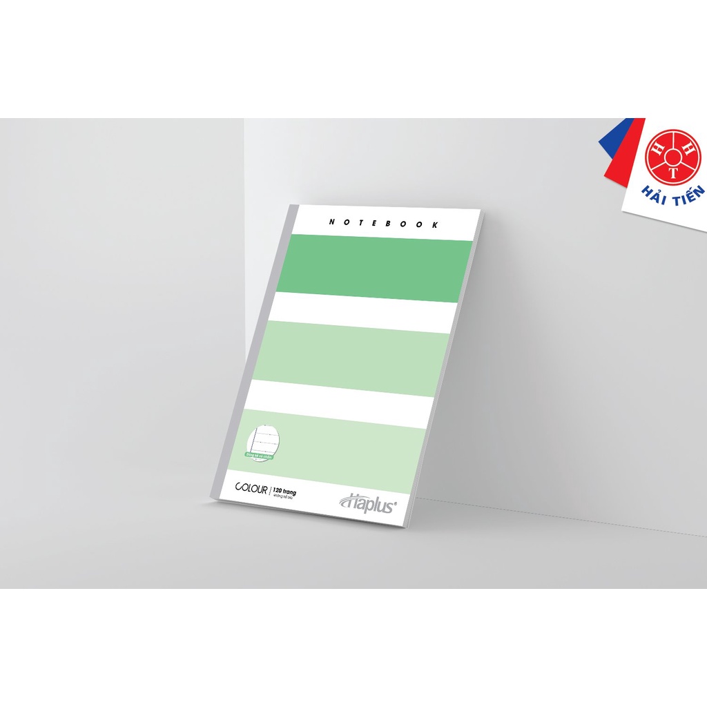 HẢI TIẾN Vở kẻ ngang có chấm Haplus - Colour (80, 120, 200 trang) ĐL 70g/m2