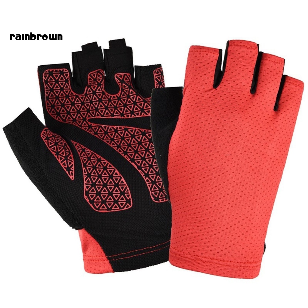 Găng tay hở ngón chống trượt chống mài mòn dành cho trẻ em