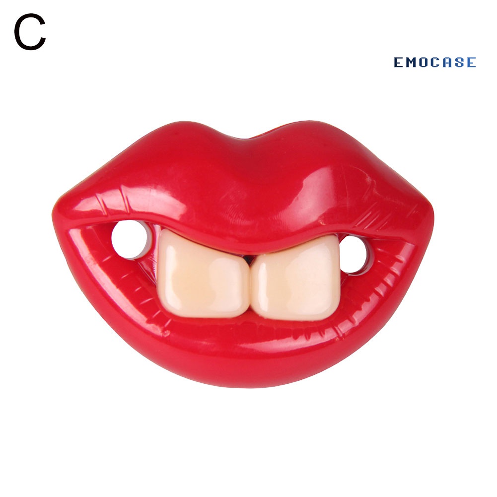 Núm Ti Giả Miệng To Cho Bé Ngậm Mọc Răng