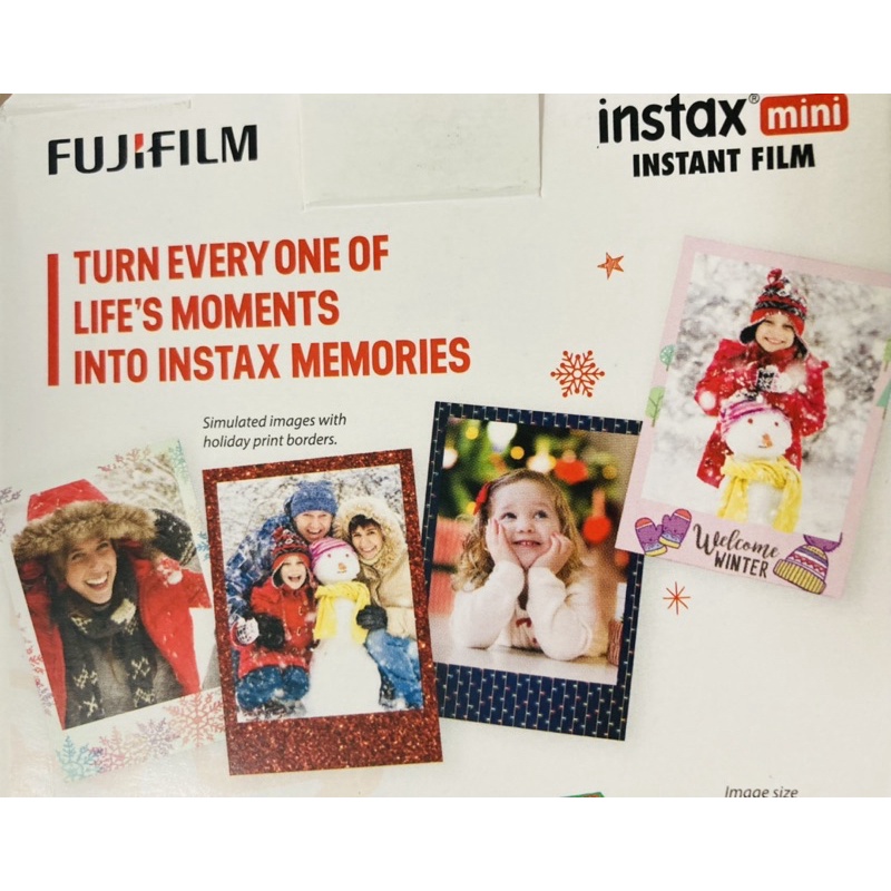 Bộ 20 miếng Sticker dán lên viền tấm ảnh Instax mini