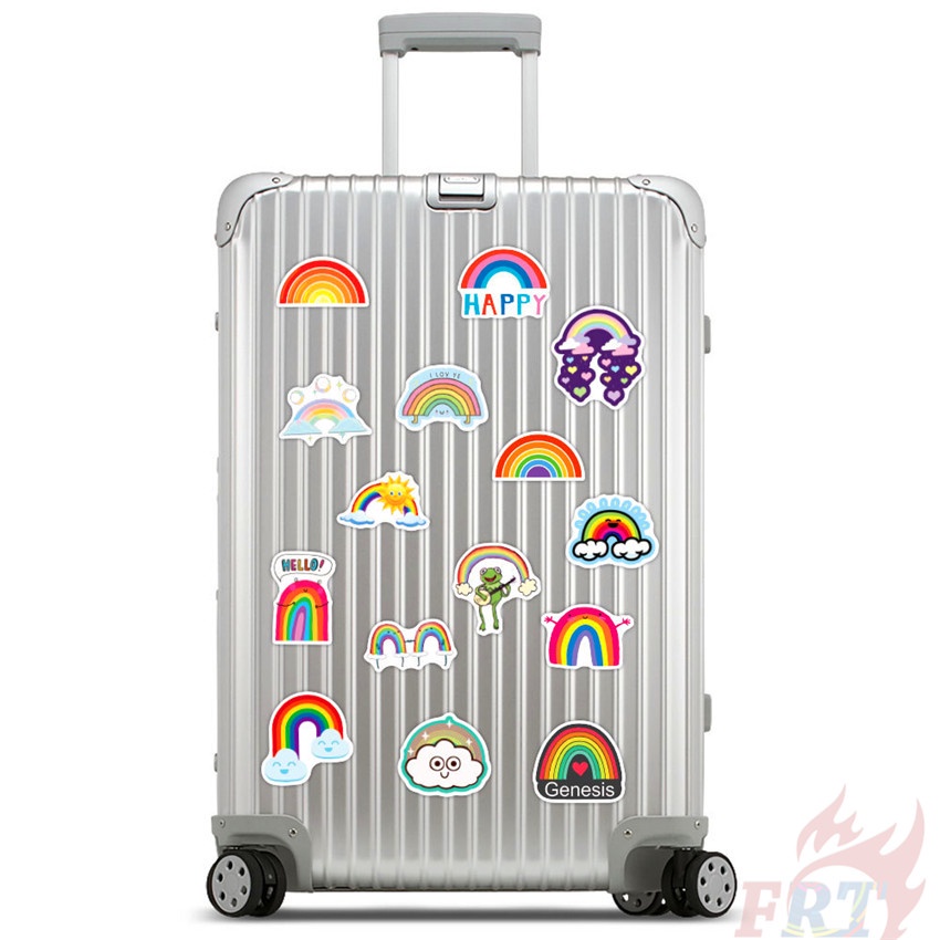 Bộ 50 Cái ❉ Xin chào! Cầu Vồng Meet - Sê-Ri Cầu Vồng Encounter 01 Hình Dán ❉ Miếng Dán Chống Thấm Nước Thời Trang