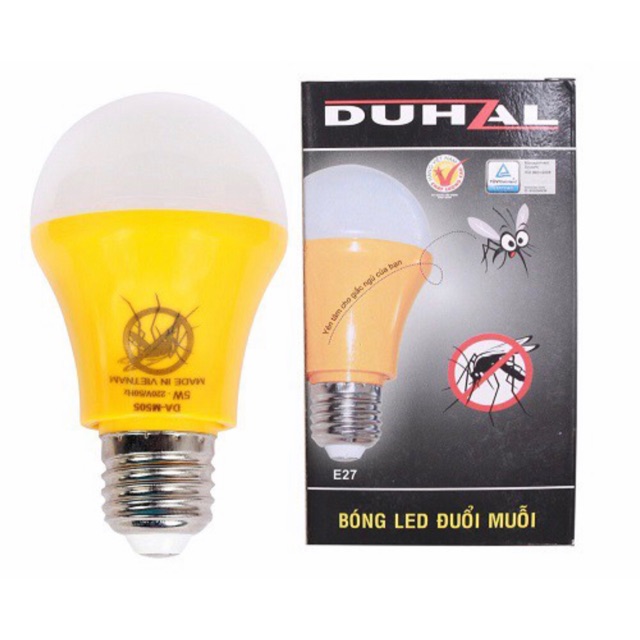 Combo 5 Bóng đèn (tặng 1 bóng) Led đuổi muỗi hiệu quả 90% Duhal 9W DA - M509