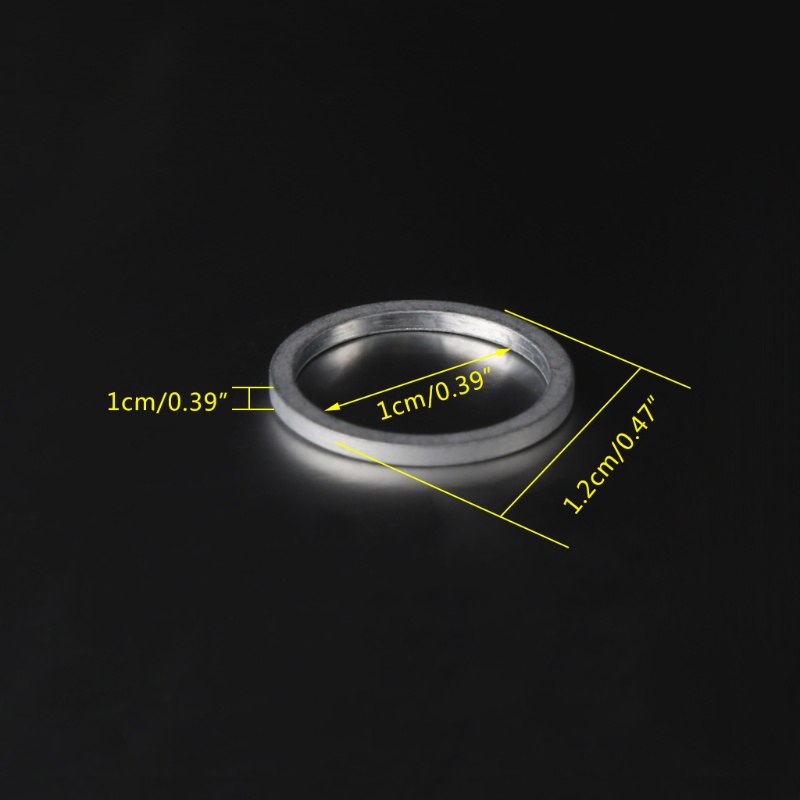 Bộ 20 Vòng Đệm Đơn / Đôi 1mm Bằng Thép Không Gỉ Chuyên Dụng Cho