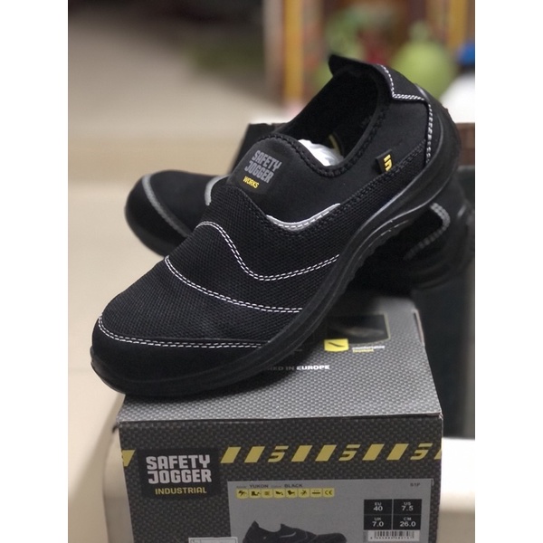 GIÀY BẢO HỘ KHÔNG DÂY SAFETY JOGGER YUKON SIÊU NHẸ, NHẬP KHẨU CHÍNH HÃNG