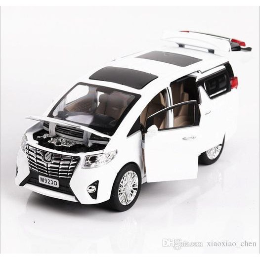 MÔ HÌNH XE Ô TÔ KIM LOẠI - Toyota Alpha Alloy Car Model