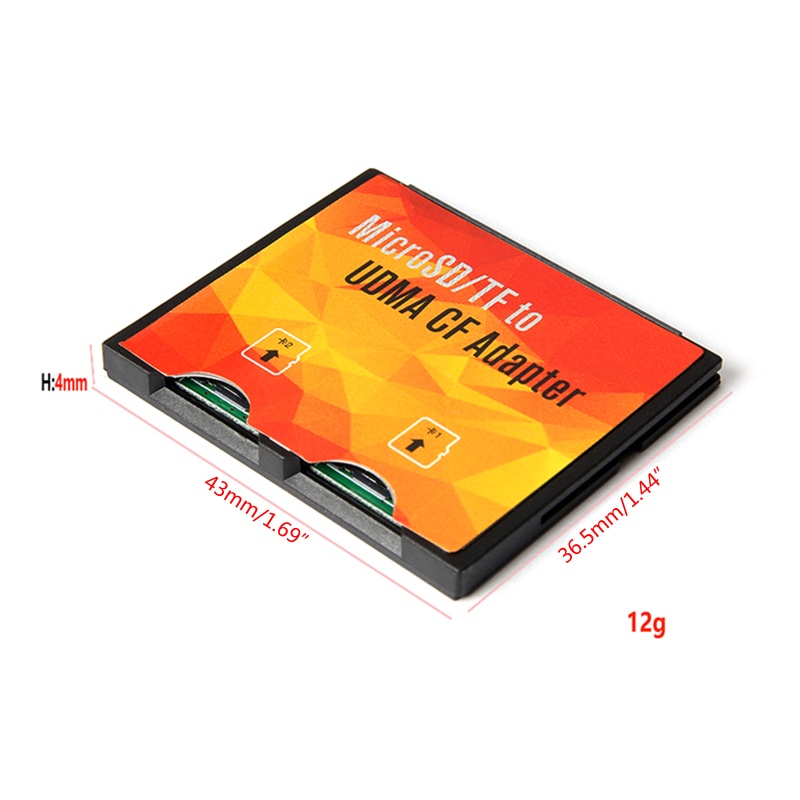 Bộ Chuyển Đổi Thẻ Micro-SD TF Sang CF Và Micro-SD Dual TF