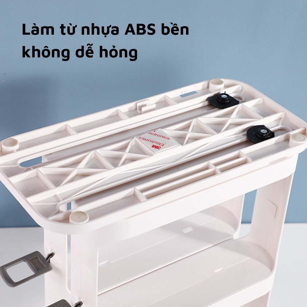 Kệ đựng gia vị 2 tầng có thể xoay giá đựng đồ mỹ phẩm sắp xếp gọn gàng không gian để đồ nhà bếp nhà cửa