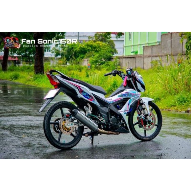 Tem rời sonic 150 trắng