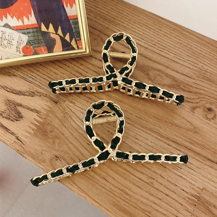 Kẹp Tóc Lớn Phong Cách Hàn Quốc Đơn Giản Cho Nữ