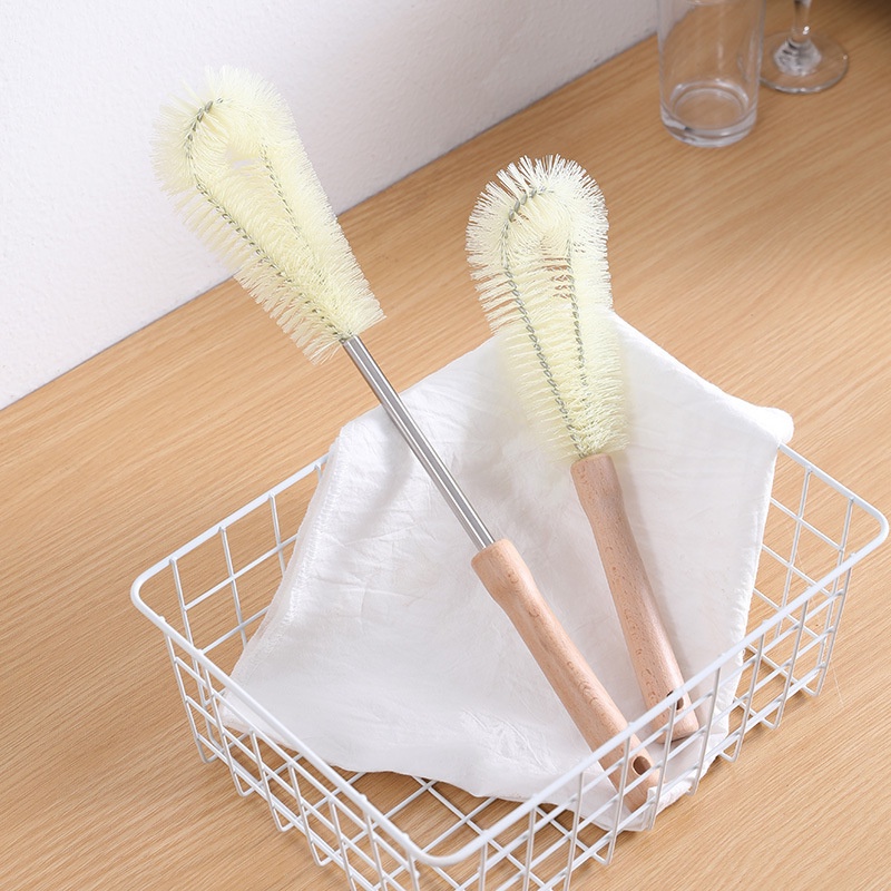 Bàn Chải Cốc Cán Dài đa Chức Năng Gia Dụng Bàn Chải Bình Sữa Trẻ Em Không Có đầu Cụt Cọ Rửa Bình Sữa Và Cốc Sạch