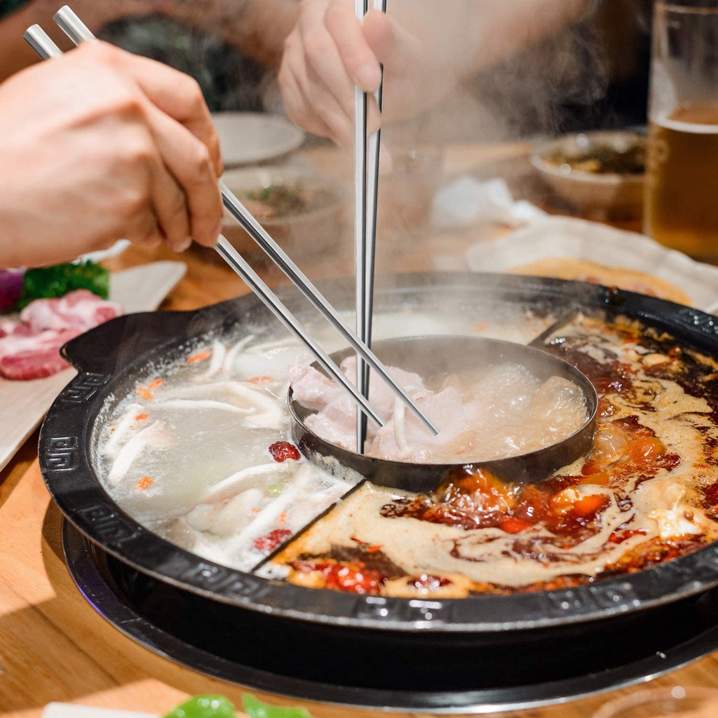 Đũa Ăn Bằng Thép Không Gỉ 304 Chất Lượng Cao