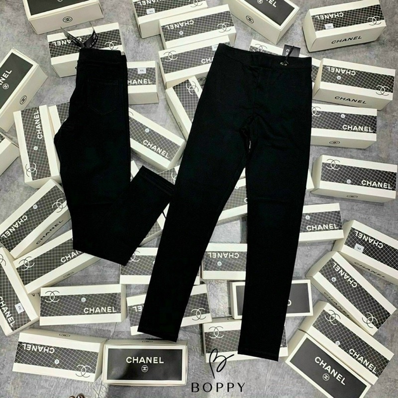 Quần legging chanel kèm hộp