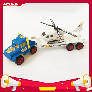 ĐỒ CHƠI TRẺ EM - XE TẢI CHỞ MÁY BAY - kingtoys99