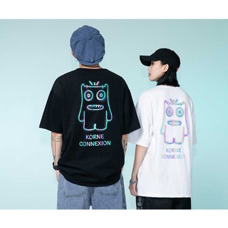 Áo thun Unisex in phản quang, áo thun tay lỡ cho nam nữ form rộng oversize theo xu hướng, bắt trend của giới trẻ TSL0017
