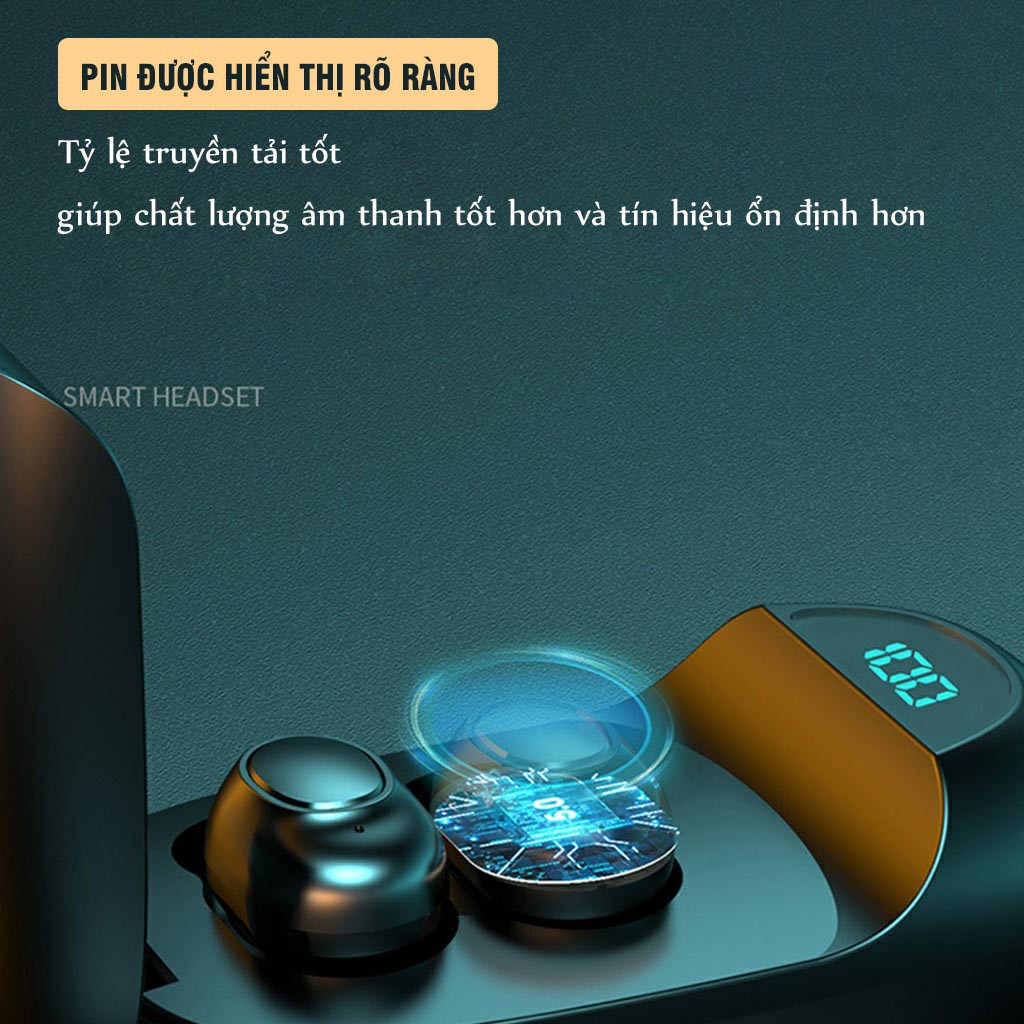 🔥Sale xả hàng 🔥 Tai nghe Bluetooth không dây LB60 ,tai nghe không dây TWS bluetooth V5.0 | BigBuy360 - bigbuy360.vn