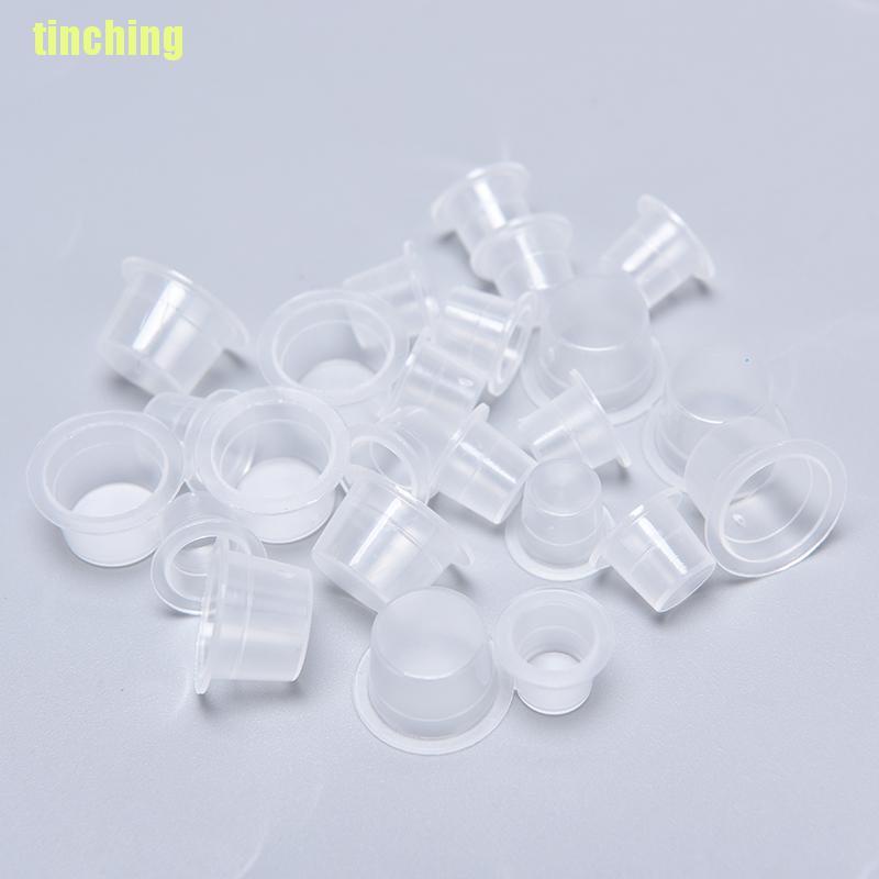 Bộ 100 Cốc Nhựa Đựng Mực Xăm Sử Dụng 1 Lần