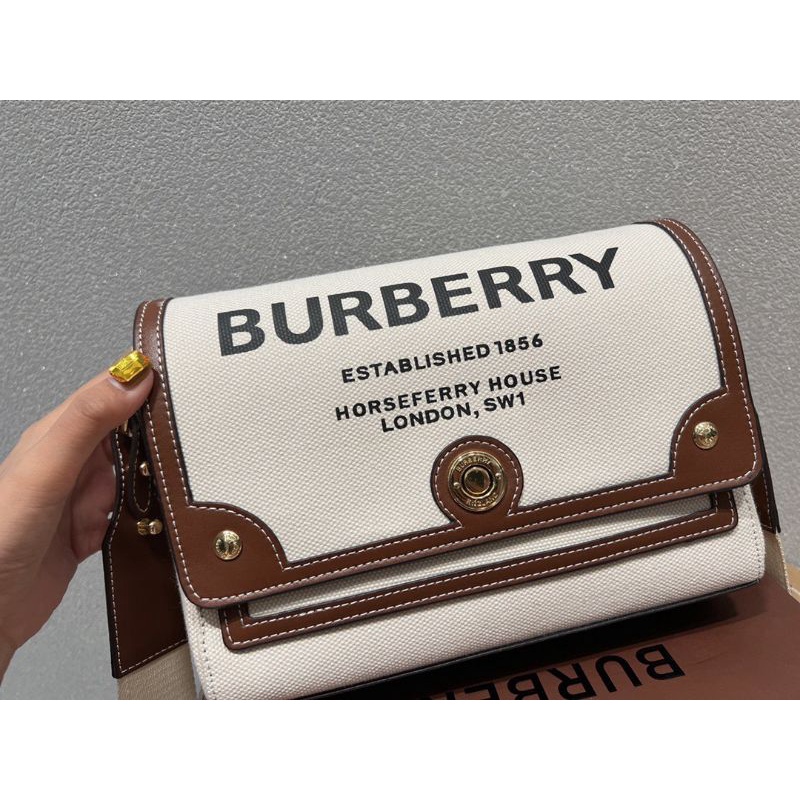 Túi đeo chéo nữ B.B.R sz25cm chất vải dày dặn phom căng chuẩn đẹp box nam châm