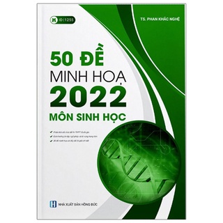Sách - 50 đề minh họa 2022 môn sinh học