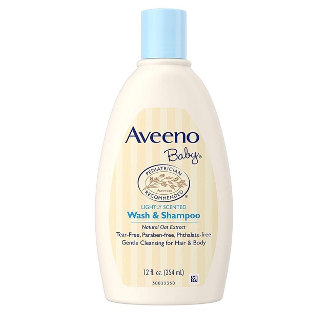 [GIAO NHANH HCM] Sữa tắm gội dưỡng ẩm Aveeno Baby