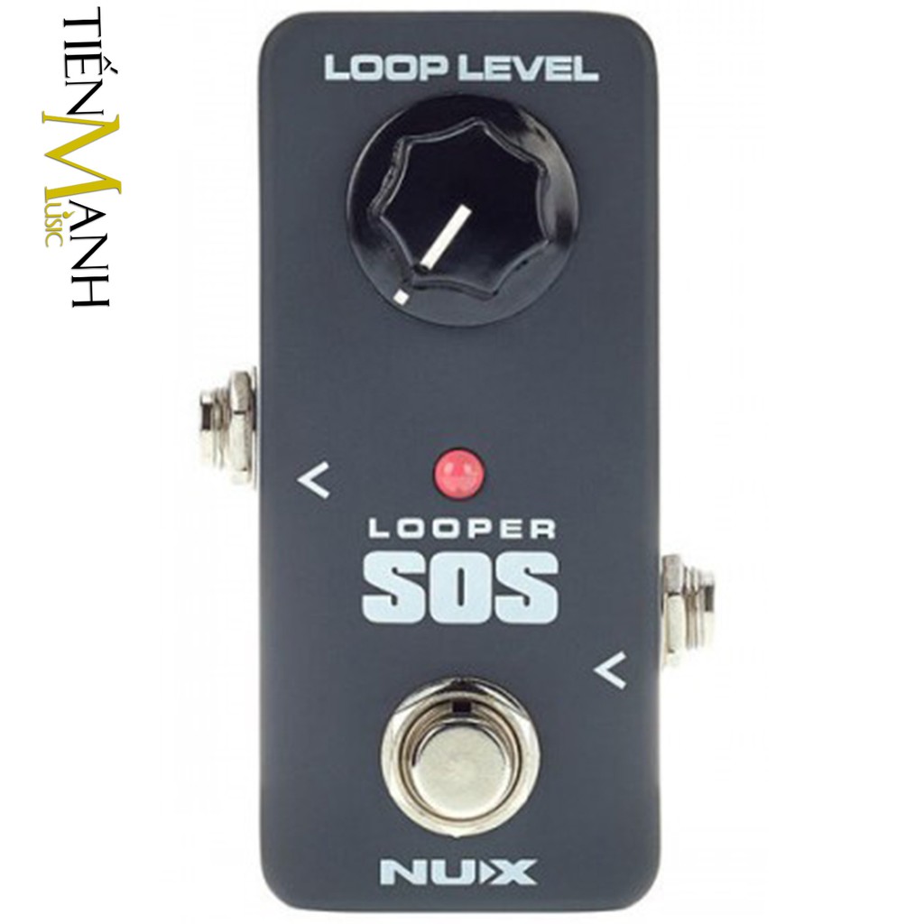 Phơ Guitar Nux SOS Loop Looper Mini Pedal FLP-2 (Mini SOS Looper Pedal Portable Guitar) - Cam kết 100% Chính hãng
