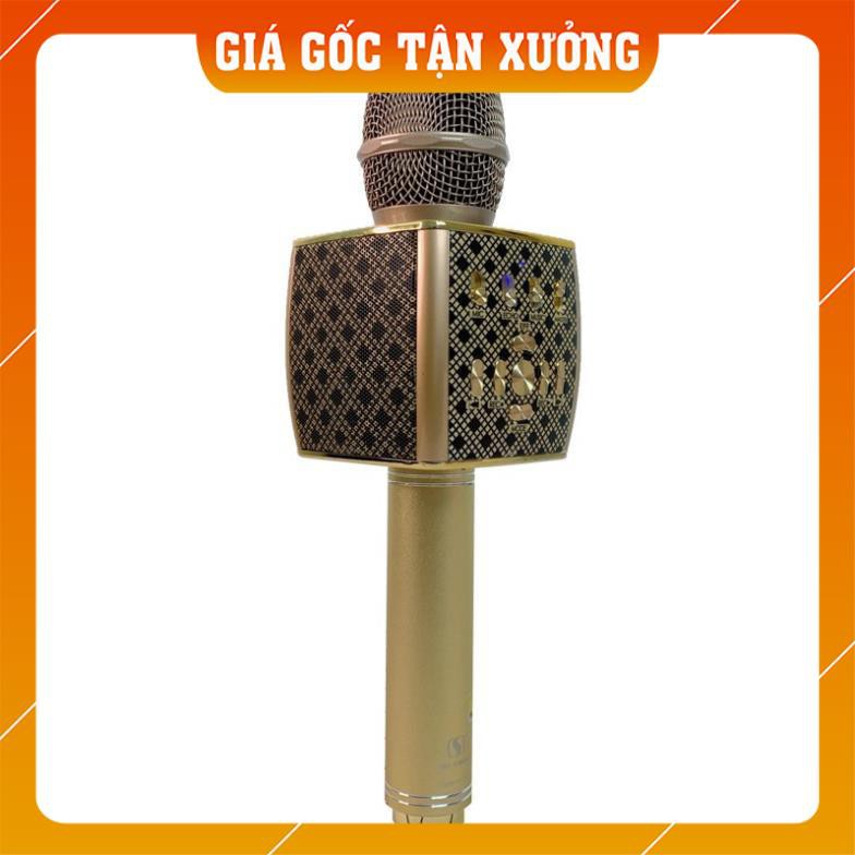 [GIÁ SỐC] Mic Karaoke YS 95 kết nối bluetooth Tích Hợp Loa Bass Không Dây Dùng Hát Tại Nhà Hoặc Livetream