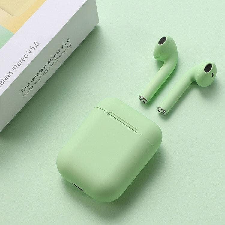 Tai Nghe Bluetooth blutooth Không dây i12 Inpods 12 giống Airpods dùng cho iphone, android