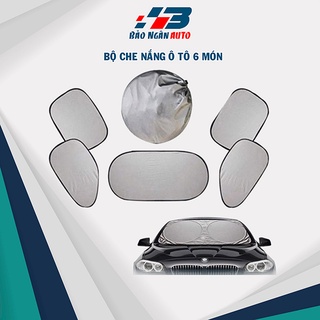 Bộ che nắng 6 món đầy đủ 6 kính cho ô tô