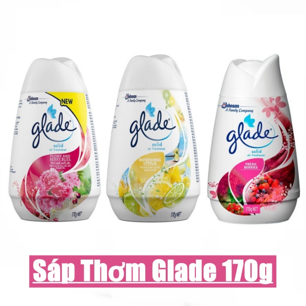 Sáp Thơm Dạng Đặc Hương Quả Dâu &amp; Hoa Mẫu Đơn Glade (170g)