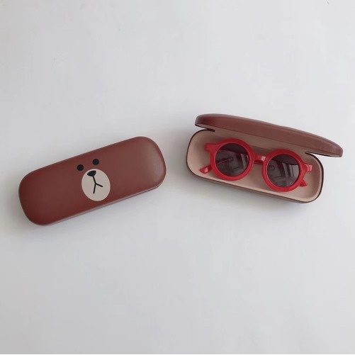 Kính mát gọng tròn phong cách Ulzzang Hàn Quốc cho trẻ em