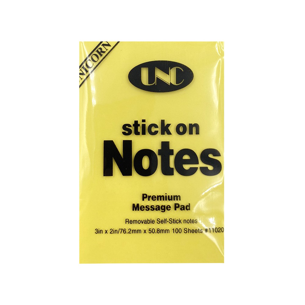 Giấy Notes UNC (3x2in)
