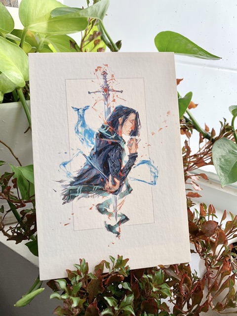 Postcard Snape | Bưu thiếp Snape 10x15cm