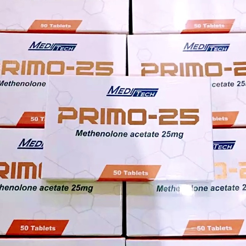 Primo 25 Meditech Hộp 50 Viên Hỗ Trợ Tăng Cơ, Giảm Mỡ Trong Thể Hình