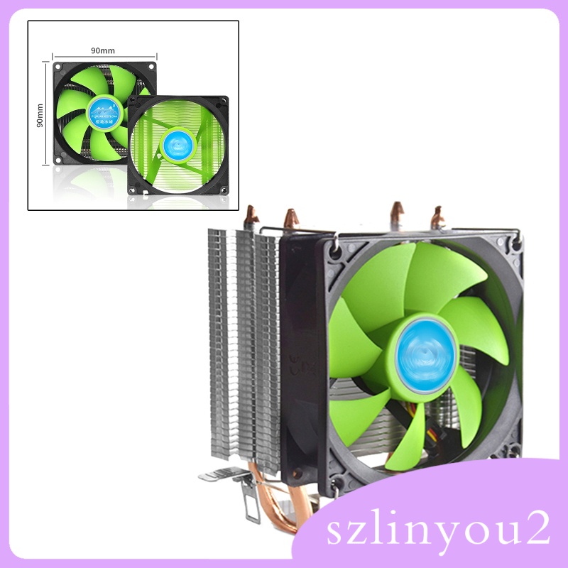 In Stock  Desktop CPU Cooling Fan Radiator Cooler for intel LGA 775/1155/1156 and AMD