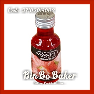 Hương mùi dâu strawberry hiệu rayner's - chai 28ml